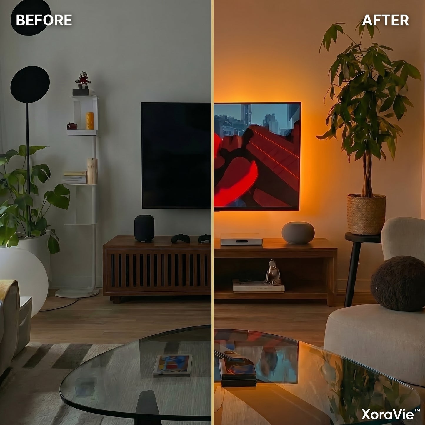 XoraVie Sync™| LED TV Backlight