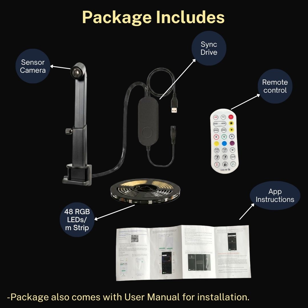 XoraVie Sync™| LED TV Backlight