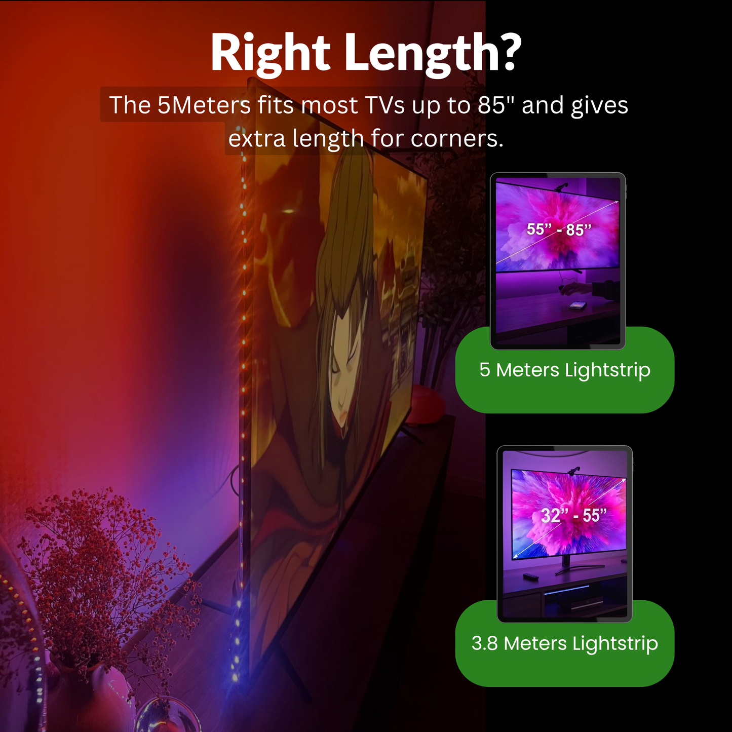 XoraVie Sync™| LED TV Backlight