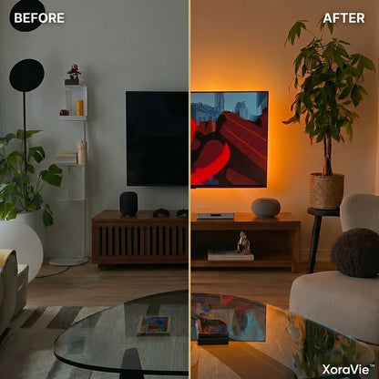 XoraVie Sync™| LED TV Backlight (RGBIC)